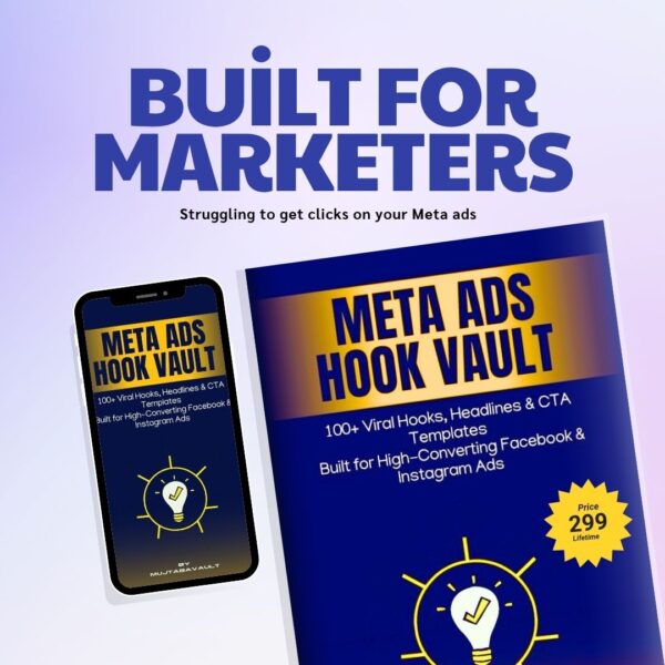 Meta Ads Hooks Vault 100+Viral Hooks, Headlines & CTA Templates Ideas